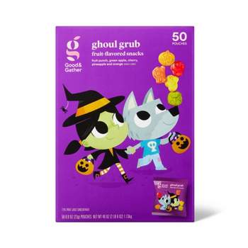 Halloween Ghoul Grab Fruit-Flavored Snacks - 40oz/50ct - Good & Gather™
