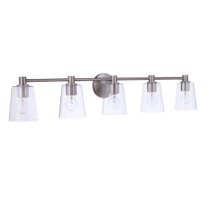 Craftmade Lighting Emilio 5 - Light Vanity in  Brushed Polished Nickel - 1 of 1
