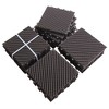 Deck Tiles, Patio Flooring, 12"x12" Square Composite Decking Tiles, Outdoor Flooring Tile, Repositionable Patio Tiles - 2 of 4