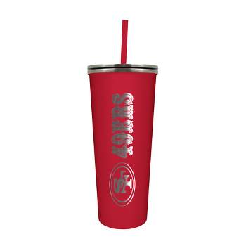 24oz NFL San Francisco 49Ers Squeeze Water Bottle with Filter Feature
