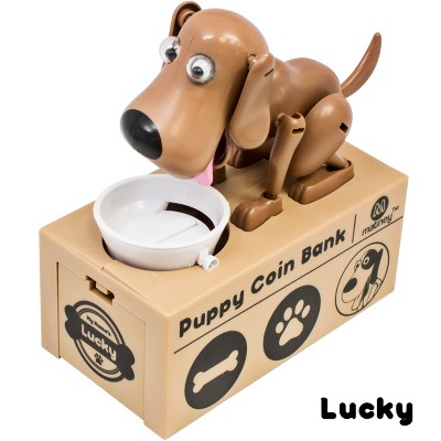Sorbus Dog Piggy Bank Robotic Coin Toy Money Box