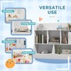 APRILSOUL Kids Toy Shelf, 3 Tier Kids Bookcase with 5 Compartment - 4 of 4