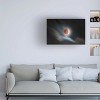 Canvas Wall Art - Rooswandy Juniawan 'Super Blood Lunar Eclipse' Wall Art for Living Room, Bedroom, or Office Décor by Trademark Fine Art - 32 x 22 - 3 of 4