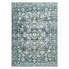 Boho Vintage Floral Area Rug, Machine Washable Soft Low Pile Rug, Non Slip Stain Resistant Carpet for Bedroom Living Room Hallways - 2 of 4