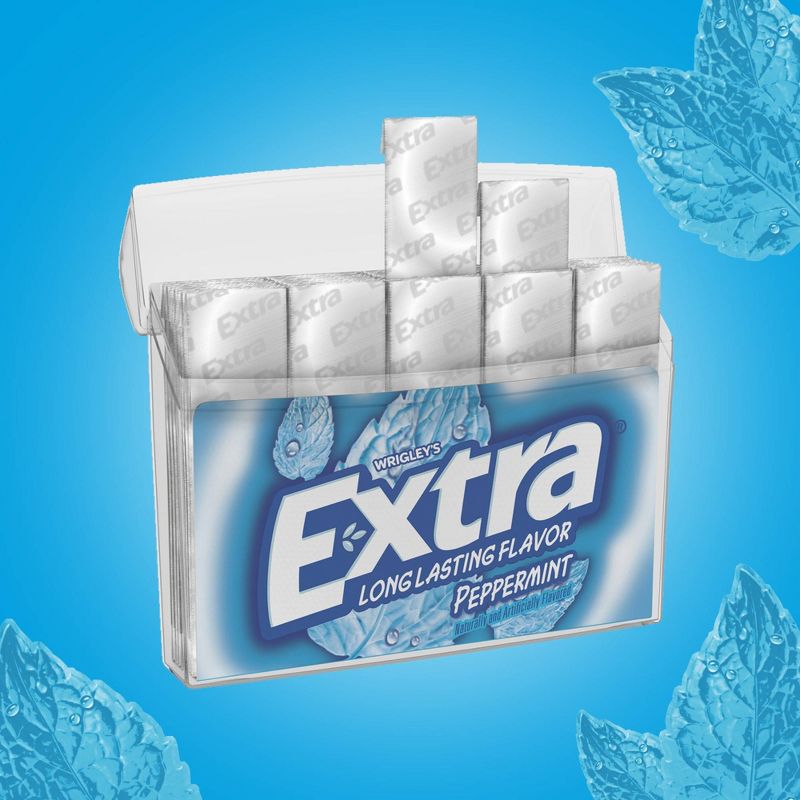 EXTRA Peppermint Sugar free Gum - 35 Stick Pack, 3 of 10
