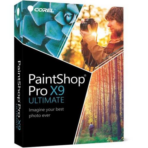 Corel Paintshop Pro X9 Ultimate On Usb Flash Drive Target