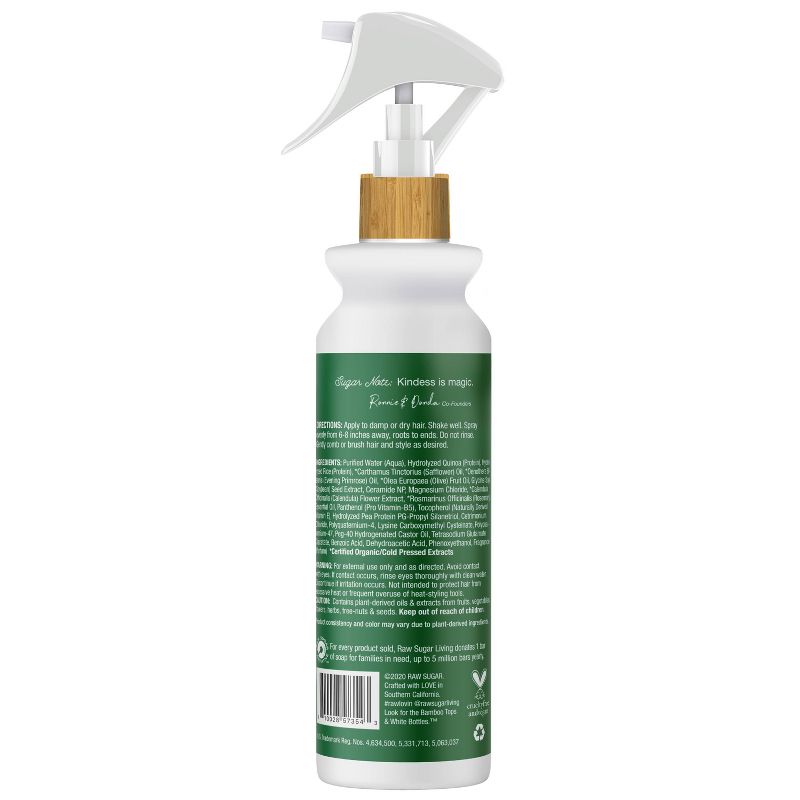 Raw Sugar Calendula and Rosemary Root Revive Leave-in Conditioner &#38; Revitalizer - 6 fl oz, 3 of 8