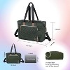Dikaslon Diaper Bag Tote with Pacifier Case and Changing Pad Baby Bag for Boys and Girls - 2 of 4