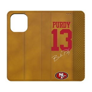 NFL San Francisco 49ers Players Game Tactic Folio Cell Phone Case for Apple iPhone - 1 of 4