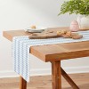 72" x 14" Striped Table Runner - Threshold™ - image 2 of 3