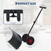 Snow Shovel with Wheels for Driveway - 2 of 4