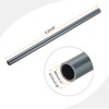 Unique Bargains PVC Water Plumb DIY Crafts High Impact Rigid Round Pipes 8" Length - 2 of 4