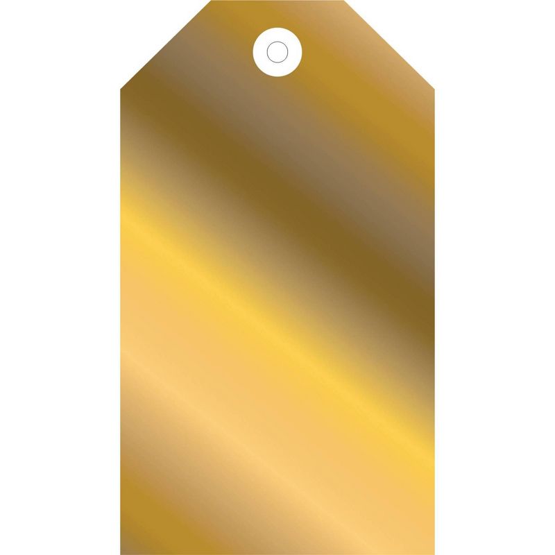 Barker Creek Bulletin Board Double-Sided Accents - Gold Accent Tags, 5 of 9
