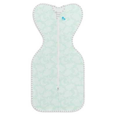 Love To Dream Swaddle UP Adaptive Organic Swaddle Wrap - Celestial Dot Mint - S