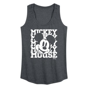 Women's - Disney - Mickey Mouse Graphic Racerback Tank - 1 of 4