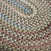 Colonial Mills New England Braid Braided Rug, Urban Brown 3' x 5', Oval Shape - 2 of 4