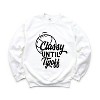Simply Sage Market Women's Graphic Sweatshirt Classy Until Tipoff - 2 of 4