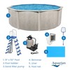 Aquarian Above Ground Steel Frame Pool Complete DIY Kit, 21' x 52", Phoenix - 4 of 4