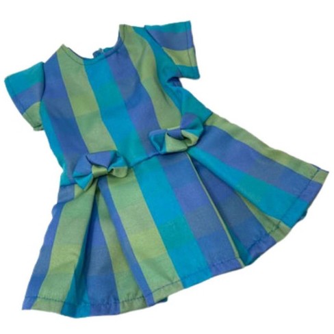 Doll Clothes Superstore Blue Ruffle Dress Fits Cabbage Patch Kid Dolls :  Target