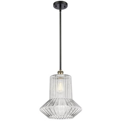 Springwater - 1 Light Stem Hung Mini Pendant In Industrial Style-14 Inches Tall and 12 Inches Wide