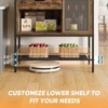Besiter 60" Kitchen Baker's Rack with LED Light 6-Tier Microwave Stand with Storage Drawer Cabinet & 8 Hooks - 3 of 4