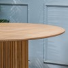 Nordlys 6-Person Wood Dining Table with Storage Classic Style Dining Room - 3 of 4
