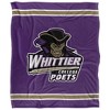 Whittier College Primary Logo Silky Touch Blanket White 50x60 - 2 of 4