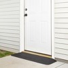 Silver Spring Solid Rubber Threshold Ramp for Wheelchairs, Scooters & More, 1.5" Rise, Black - Heavy-Duty and Portable Doorway Ramps for Mobility Aid - 4 of 4