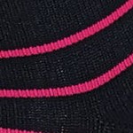black w/pink stripe