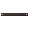 Dritz 2ct Home Faux Leather Handle Set Brown: Polyurethane Craft Embellishments, 13.06" Length, Ages 12+ - image 3 of 4