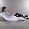 Hastings Home 7-in-1 Full Body Pillow with Removeable Cover - White - 4 of 4