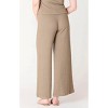 Women's Textured Flowy Wide Leg Pants - Dex Clothing - 2 of 3