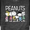 Men's - Peanuts - Sally Linus Charlie Snoopy Marcie Peppermint Patty Crew Graphic Fleece Sweatshirt - 2 of 4