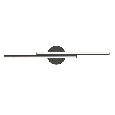 Ella 24.25" Black Acrylic LED Vanity Light