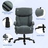 TiramisuBest 450 lbs Big and Tall Gray Office Chair, Adjustable Tilt & Height, Swivel Wheels - 3 of 4