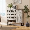 Bella Depot 44.3" Farmhouse Sideboard Cabinet with Storage,Coffee Bar Console Table - 3 of 4
