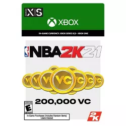 NBA 2K21: 200,000 VC - Xbox Series X|S/Xbox One (Digital)
