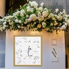 Grace Signature Mat Picture Frame – Guest Book Alternative for Weddings, Graduations, or Retirement – Autograph Photo Mat for Signature Board - 4 of 4