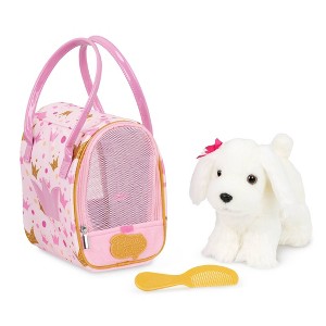 Pucci Pups Classic Glam Bag & Maltese Pup Stuffed Animal - 1 of 4