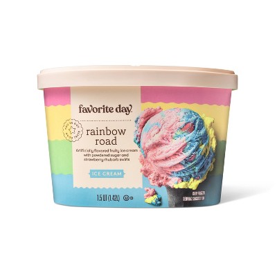 Rainbow Road Ice Cream - 48oz - Favorite Day™