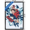 Trends International One Piece: Fishman Island - Luffy Punch Framed Wall Poster Prints - 3 of 4