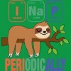 Boy's Design By Humans Funny Science Sloth i Nap Periodic Sloths Lovers By yargic T-Shirt - 2 of 3