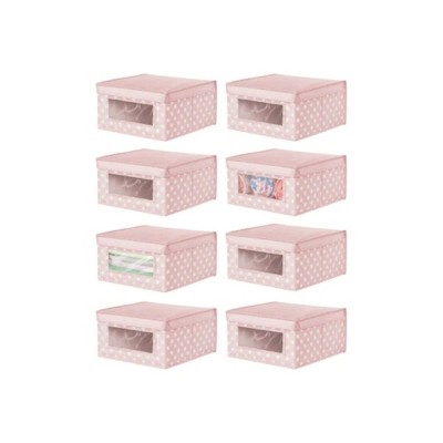 Apex Vanguards 8-Piece Pink Stackable Closet Storage