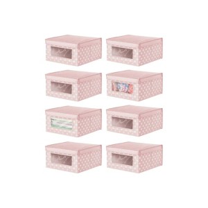 Apex Vanguards 8-Piece Pink Stackable Closet Storage - 1 of 3