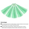Unique Bargains Garland DIY Decoration Tassel Garland Banner 30 Pcs - 4 of 4