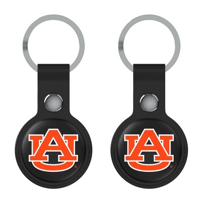 Keyscaper NCAA SEC Universities Insignia Black Airtag Holder 2-Pack