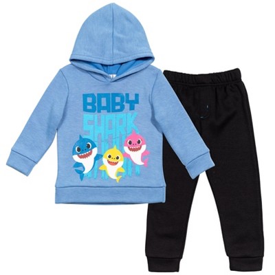 Baby shark hoodie toddler hotsell