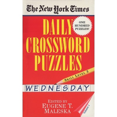 New York Times Daily Crossword Puzzles (Wednesday), Volume I - (Paperback)