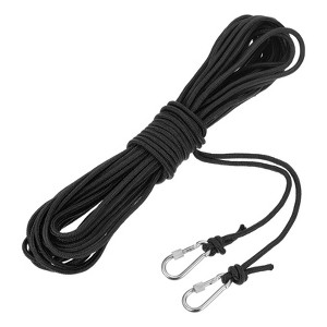 Unique Bargains Hollow Braided Polypropylene Anchor Rope with Hook for Marine Life Boat - 1 of 4
