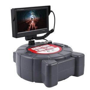Sewer Camera, 9'' 1080P HD Screen Drain Camera with DVR Function and 12 Adjustable Lights, Waterproof IP68 Camera - 1 of 4